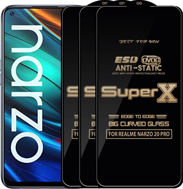 Qyist Edge To Edge Tempered Glass for REALME NARZO 20 PRO