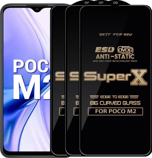 Qyist Edge To Edge Tempered Glass for POCO M2