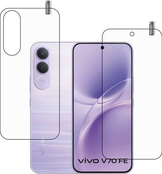 GARUDA GLASS Front and Back Tempered Glass for VIVO V70 FE 5G