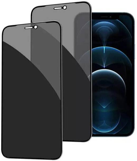 EXISITERS Edge To Edge Screen Guard for Apple iPhone X, Apple iPhone XS, (PRIVACY GLASS)