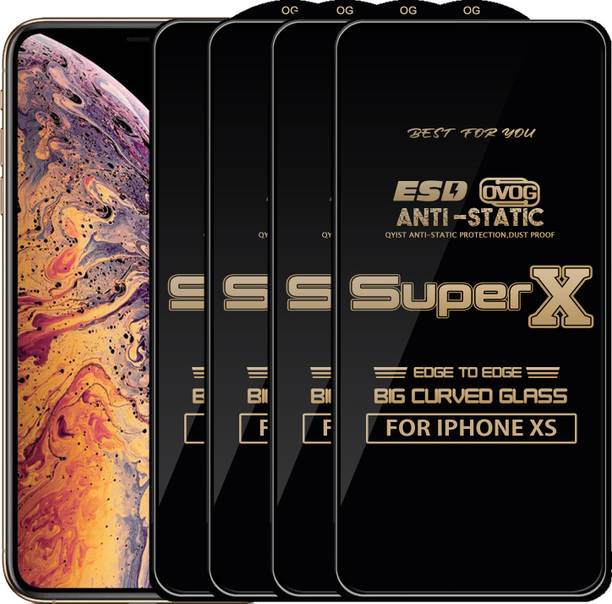 Qyist Edge To Edge Tempered Glass for Apple iPhone XS