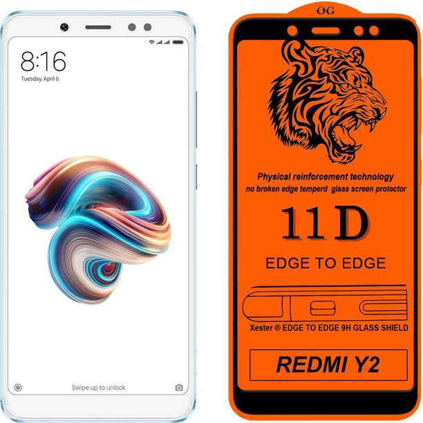 Xester Edge To Edge Tempered Glass for Mi Redmi Y2