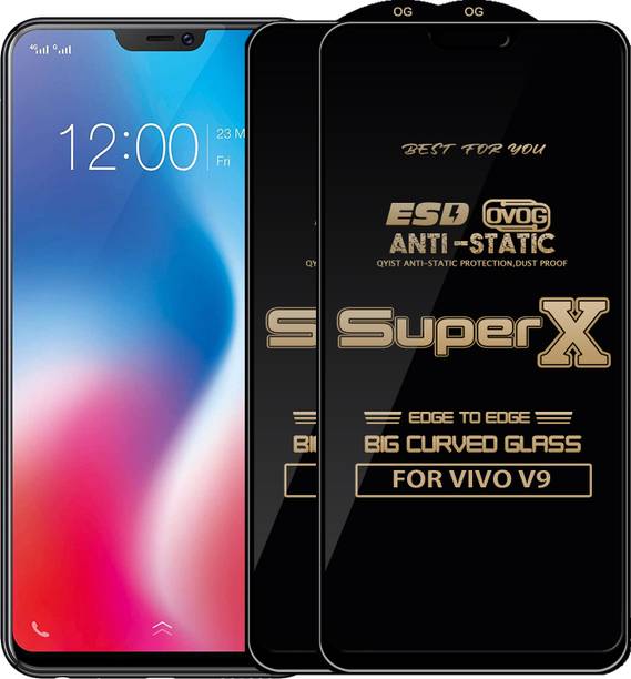 Qyist Edge To Edge Tempered Glass for Vivo V9