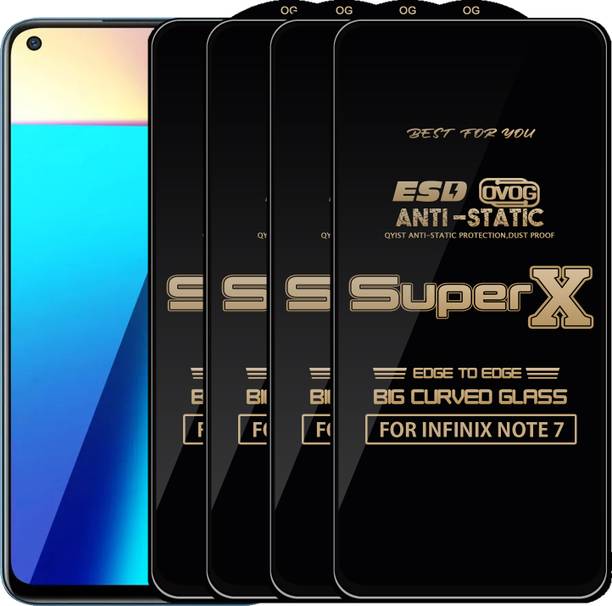 Qyist Edge To Edge Tempered Glass for INFINIX NOTE 7