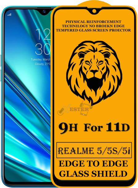 Xester Edge To Edge Tempered Glass for Realme 5s