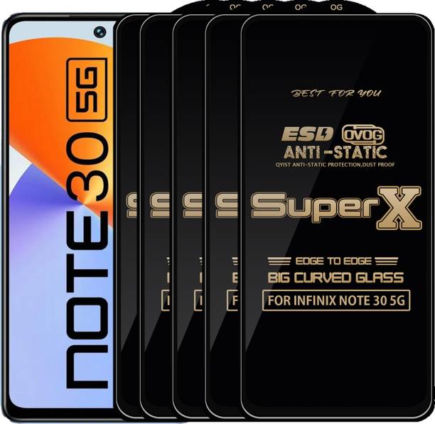 Qyist Edge To Edge Tempered Glass for INFINIX NOTE 30 5G
