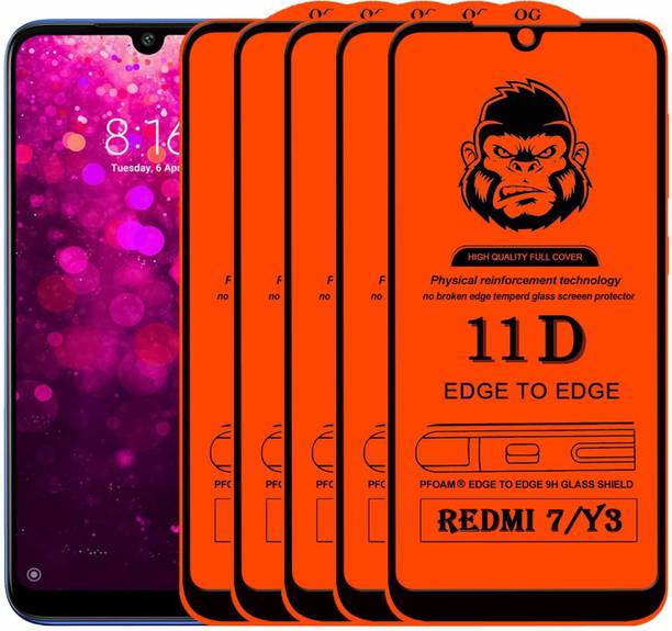 Xester Edge To Edge Tempered Glass for REDMI Y3