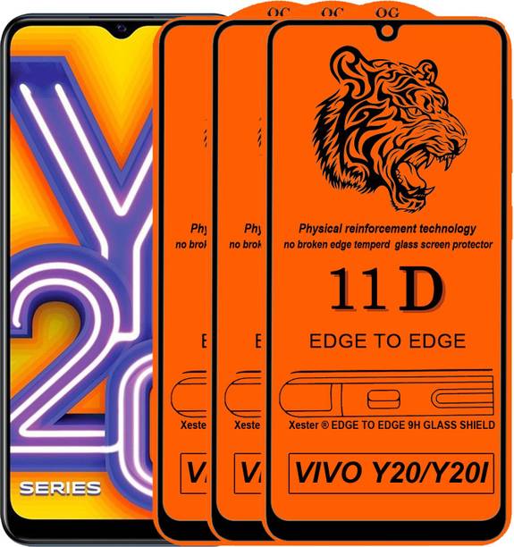Xester Edge To Edge Tempered Glass for VIVO Y20I