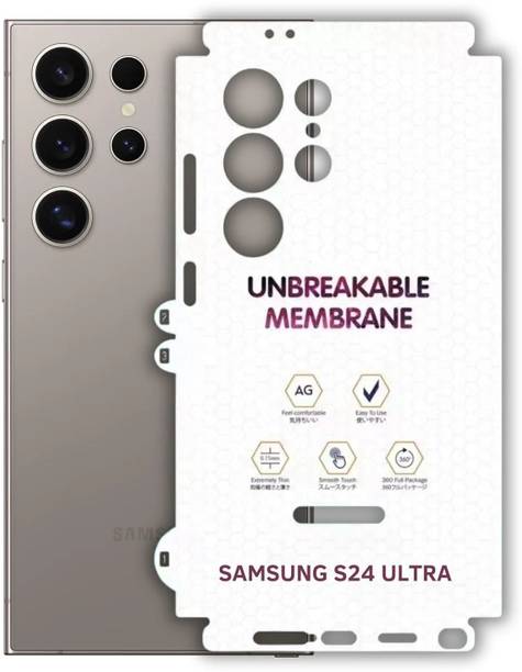 casikart Back Screen Guard for Samsung Galaxy S24 Ultra membrane with sides protection