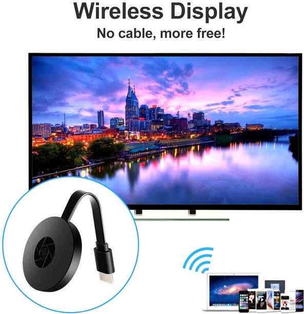 FRONY Smart Streaming: Chromecast HDMI Dongle for Wireless Media Playback V58 Media Streaming Device