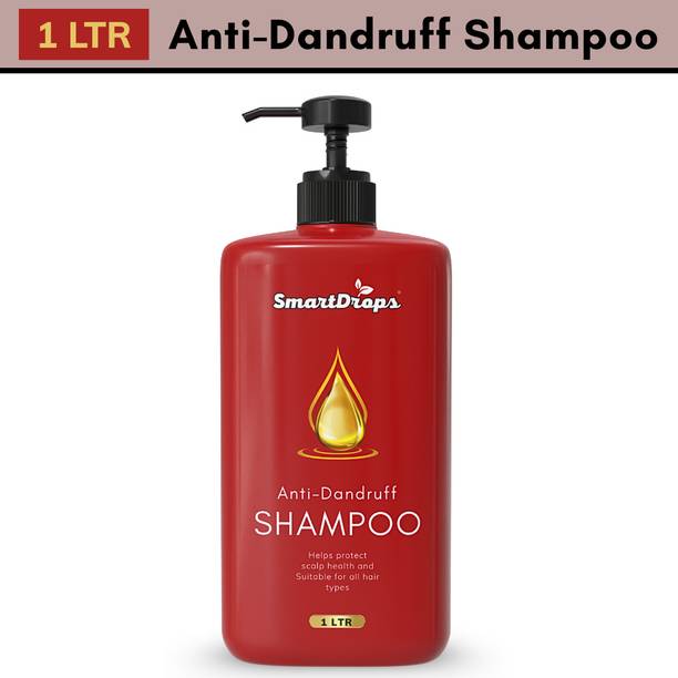 smartdrops Anti Dandruff Shampoo & Scalp Fresh Feel Daily Hair Wash Suitable All Hair Types