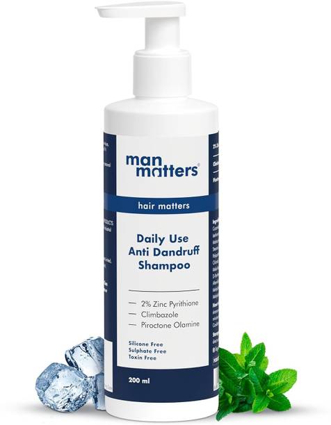Man Matters Daily use Anti Dandruff Shampoo | Tea tree , Neem oil & menthol