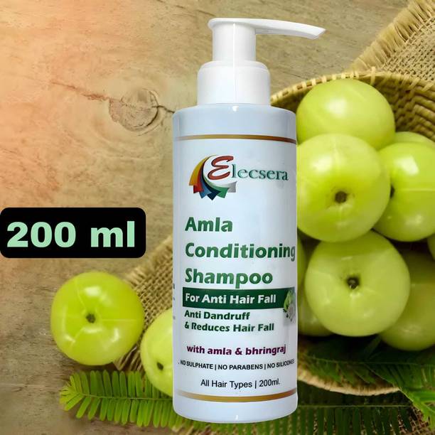 Elecsera Amla And Bhringraj Shampoo/Cleanser | SlS And Paraben Free For Men & Women