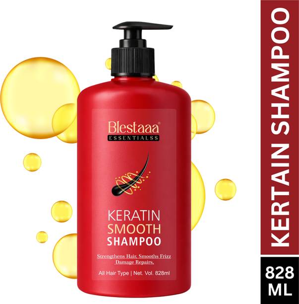 blestaaa essentialss Argan Keratin Shampoo for Smooth, Strong, and Frizz-Free Hair |