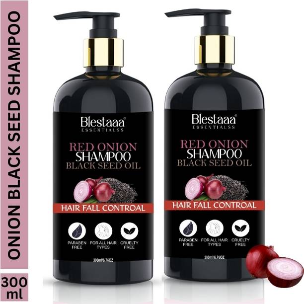 blestaaa essentialss Onion Shampoo for Hair Growth & Hair Fall Control with Onion & Plant Keratin