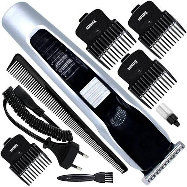 CLINLINSO 538 Rechargeable Beard & Hair Trimmer with Adjustable Hair Comb Shaver For Men
