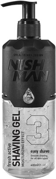 Nishman Shaving Gel | Easy Shave | Moisturizing Effect | Smooth Shaving | All Skin Type