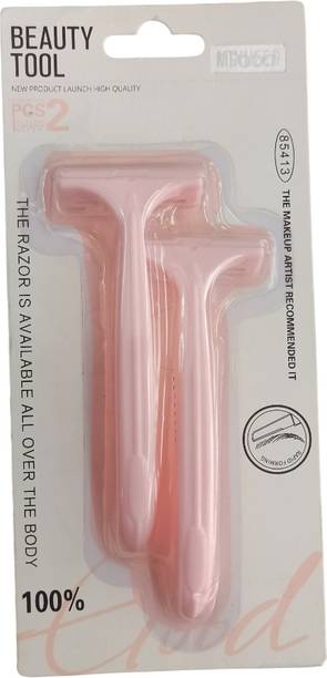 OLIFIN 2 Piece Pink Face Razor, Men & Women