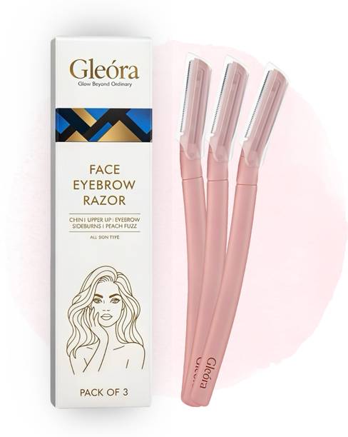 Gleora Eyebrow & Facial Hair Removal Razor for Women, Women