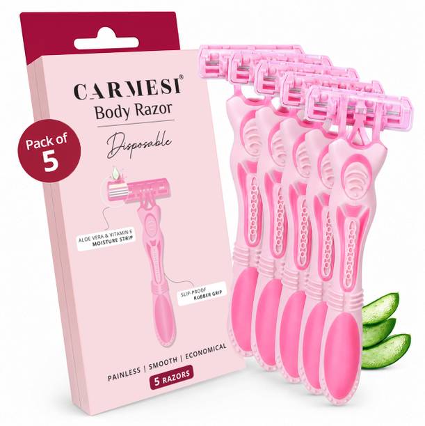 Carmesi Disposable Body Razors for Women | Safe, Hygienic & Economical, Women