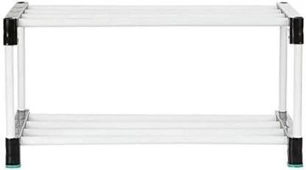 RKE 2 Layer Black RKE005 Plastic Shoe Stand