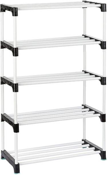 RKE 5 layer multiporpose PVC pipe Plastic Collapsible Shoe Stand