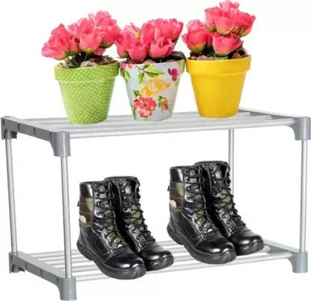 ZENVEXYO HEAVY AND DURABLE MULTIPURPOSE Metal Collapsible Shoe Stand