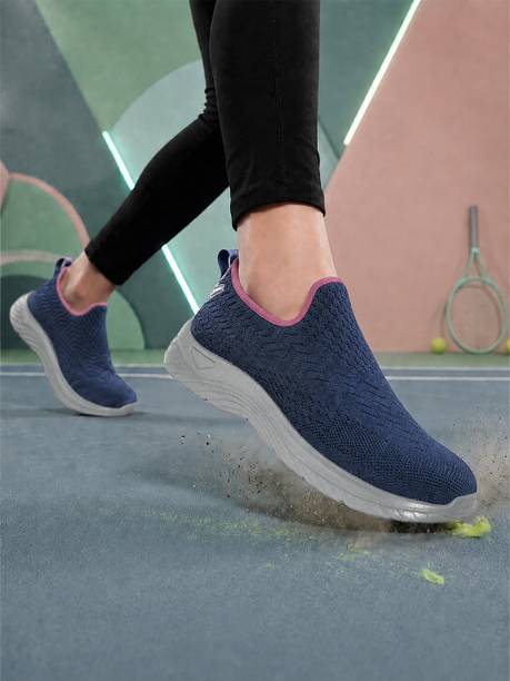 Women's Slip-On Walking Shoes | Lightweight Breathable Knit Sneakers Slip On Sneakers For Women