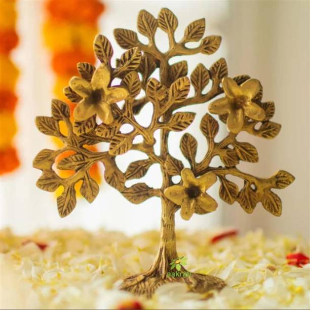 aakrati Tree Art Design Home Office Temple Mandir Pooja Puja Room Decorative Showpiece  -  18 cm