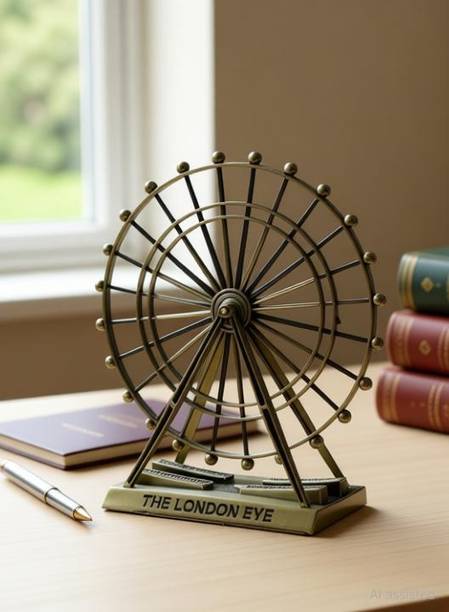 Global Reach London Eye Ferris Wheel Model- Great Gift & Home Accent for UK History Lovers Decorative Showpiece  -  10 cm