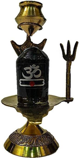 Shv Magnet Shiva Idol for Home Temple and Office Decor Decorative Showpiece  -  11.680000000000001 cm