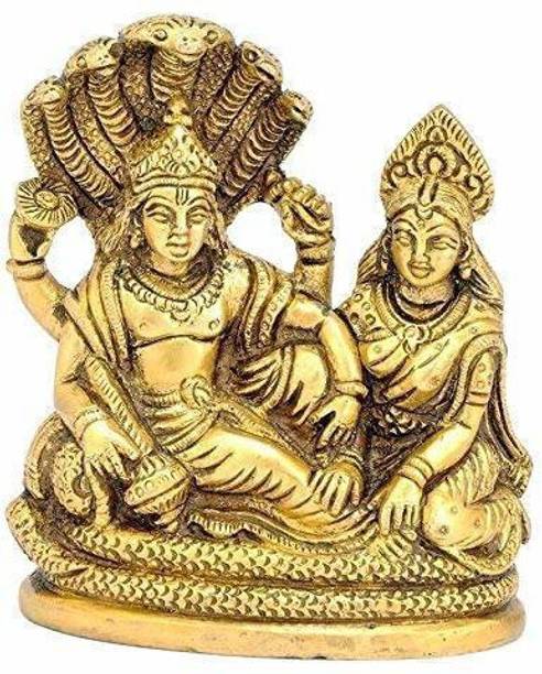 DARIDAR BJANJAN Laxmi Narayan Idol Statue For Home Temple Decorative Showpiece Decorative Showpiece  -  10 cm