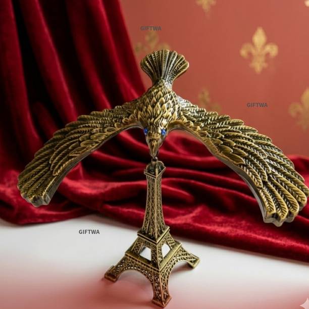GIFTWA Antique Statue for Home Decor, Office Desk Decoration, Car Dashboard & Gift Item Decorative Showpiece  -  12 cm