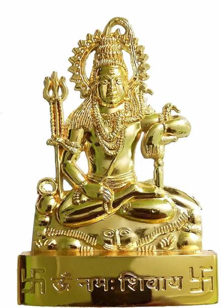 PUCHCHI Divine Magnet Shiva Idol for Home Temple and Office Decor Decorative Showpiece  -  10.680000000000001 cm