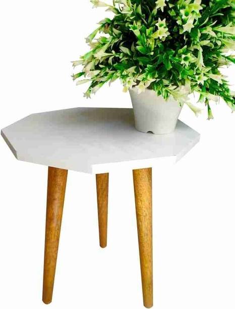 Giftoshopee Minimalist Modern End Table for Living Room Engineered Wood Corner Table