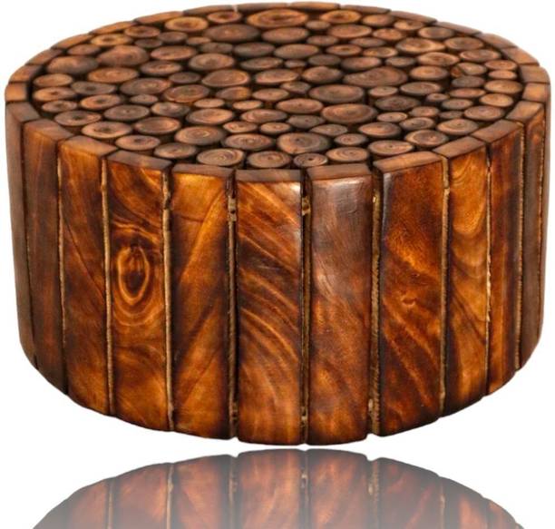 Giftoshopee antique side stool for livingroom ,bedroom ,cafeteria | 30cmx15cm Solid Wood Side Table
