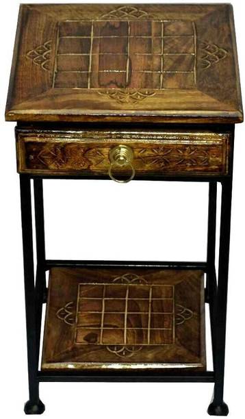SHEIKH ENTERPRISES Solid Wood End Table