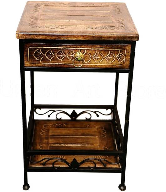 SHEIKH ENTERPRISES Solid Wood End Table