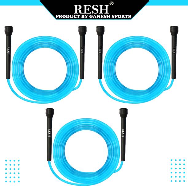 Resh (Blue) Pack of 3 Pcs Freestyle Skipping Rope