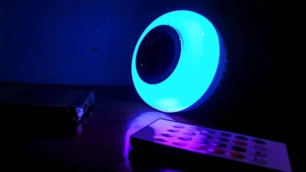 ROAR AT_806A_BLUETOOTH LIGHT BULB SMART LED MUSIC PLAY BULB WITH 24KEY REMOTE CONTROL Smart Bulb