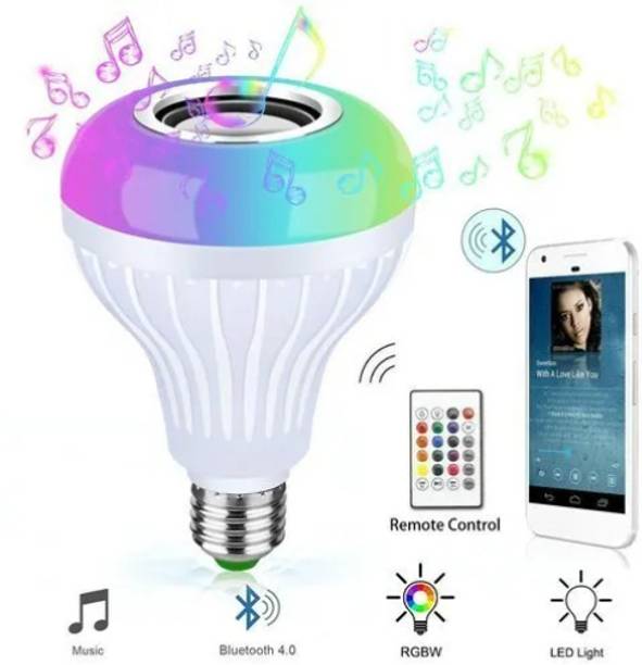 ROAR AT_798A_BULB BLUETOOTH SPEAKER COMPATIABLE WITH ALL SMARTPHONES|DEVICES Smart Bulb