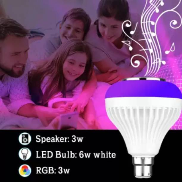 FRONY AT_826A_BLUETOOTH LED LIGHT COLOURFUL MUSIC PLAYER WITH REMOTE CONTROL SMARTBULB Smart Bulb