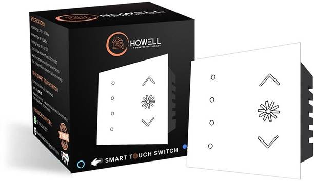 Howell Smart Dimmer Switch, Smart Dual Dimmer Dual Switch WiFi Smart Light Switch