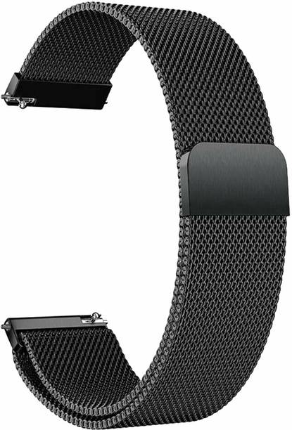 Viraan Magnetic Milanese 22mm (Medium) Strap Compatible with Galaxy Watch 3 45mm,Galaxy 46mm,Gear S3 Frontier,Classic,Amazfit Pace,Huawei GT2 46mm,Honor Magic Watch 2(46mm) Smart Watch Strap
