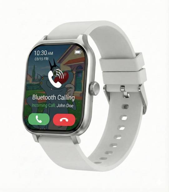 Perfx H9 Bluetooth Calling Smart Watch with Wireless Charging & HD Display Digital Watch  - For Men & Women