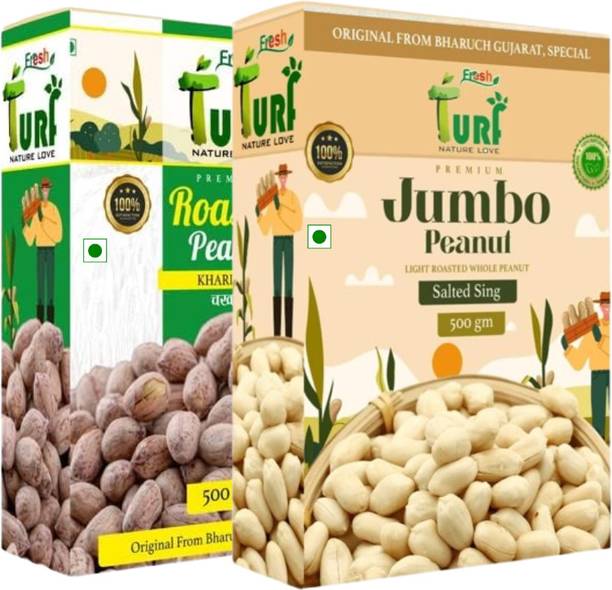 Turf Fresh Premium Salted Peanuts for Upwas | Khari Sing - Chakna Dana Chana