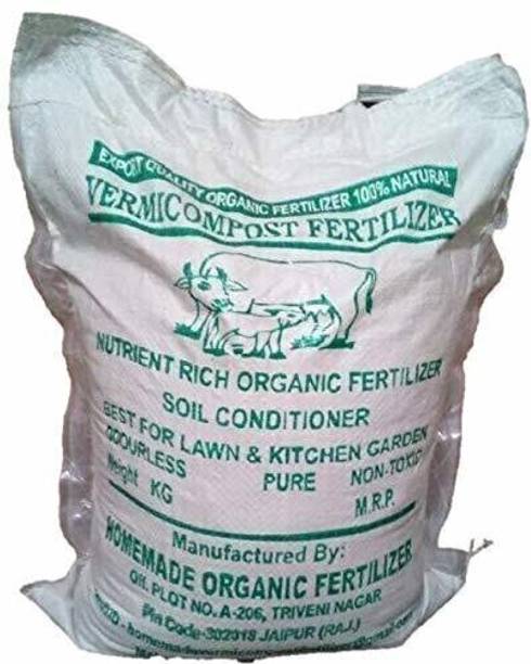 Ecogreen VERMICOMPOST 10KG Potting Mixture, Manure, Soil