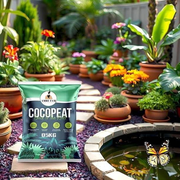 AMRUTAM COIR PRODUCTS F_Cococ Peat_05kg_weq01 Soil