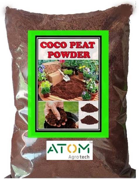 ATOM Agrotech Ready to use Cocopeat Powder For Gardening Potting Mixture