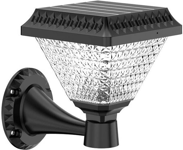 Homehop 10W Solar LED Outdoor Automatic Waterproof Wall Light for Home Garden Lamp Smart Bulb